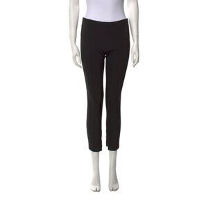 The Row Skinny Black Wool Pants | Size 2 | Quiet Luxury Essential
